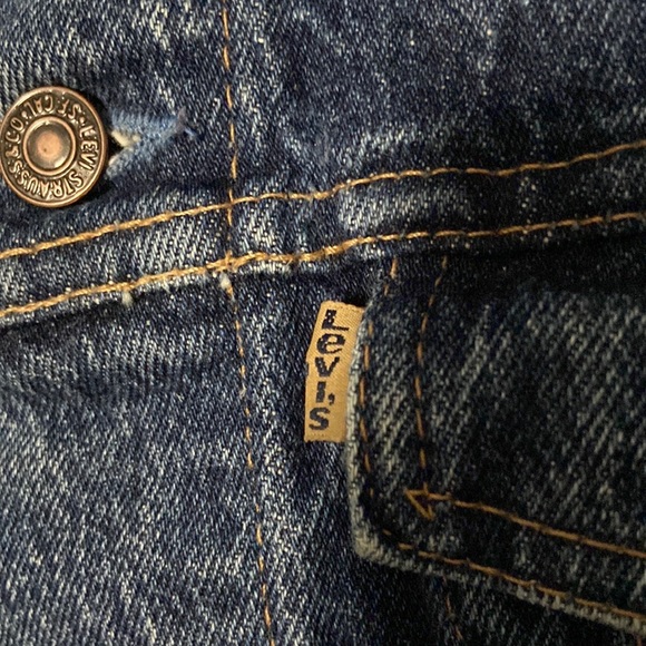 Vtg 90s boys Levi’s Jean jacket - Picture 2 of 5